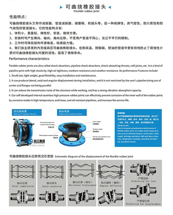 WGD型橡胶弯头90度橡胶管接头