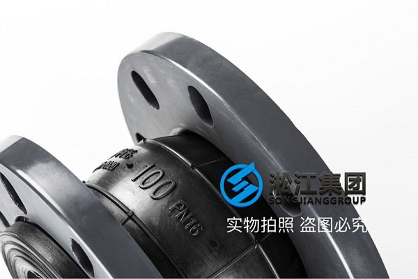 PVC法兰DN100 双球橡胶接头