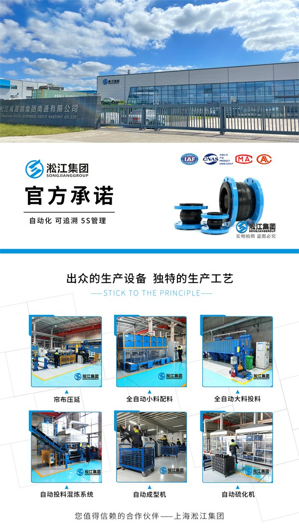 【新品】QT450球墨法兰橡胶接头
